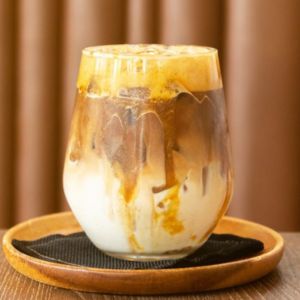 salted caramel coffee